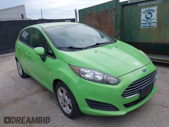 ✅ 2015 Ford Fiesta SE • VIN: 3FADP4EJ6FM129393 • Lot: 42525161. Listed on IAAI with 114,093 mi. Free auction sales archive from the USA and detailed vehicle history report at DreamBid. Image 1.