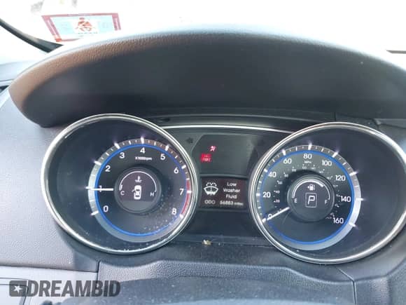 2013 Hyundai Sonata GLS z VIN 5NPEB4ACXDH552307, wystawiony jako IAAI lot #43208817 z przebiegiem 56 883 mil mil oraz . Historia ofert i sprzedaży dostępna na DreamBid. Obrazek 7.