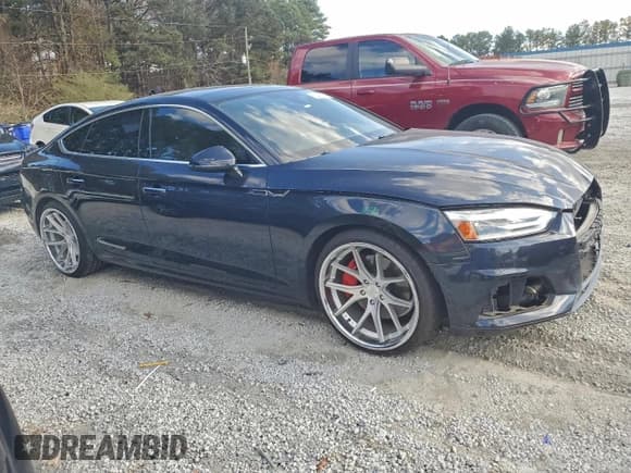 ✅ 2018 Audi A5 Sportback Premium • VIN: WAUANCF53JA004949 • Lot: 93400275. Listed on Copart with 106,394 mi. Free auction sales archive from the USA and detailed vehicle history report at DreamBid. Image 4.