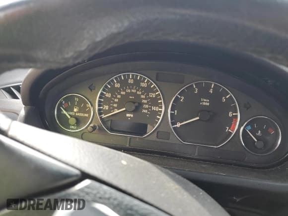 ✅ 2001 BMW Z3 2.5 • VIN: WBACN33451LK48451 • Lot: 60885354. Listed on Copart with Not provided. Free auction sales archive from the USA and detailed vehicle history report at DreamBid. Image 9.