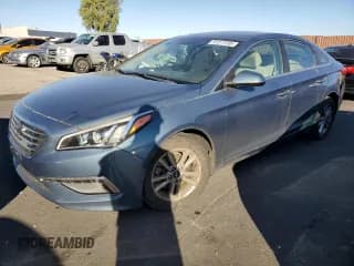 ✅ 2015 Hyundai Sonata SE • VIN: 5NPE24AF0FH188279 • Лот: 91277205. Опубликован ранее на Copart с пробегом 91 243 миль. Бесплатный доступ к архиву аукционных продаж из США и подробный отчёт об истории автомобиля на DreamBid. Изображение 1.