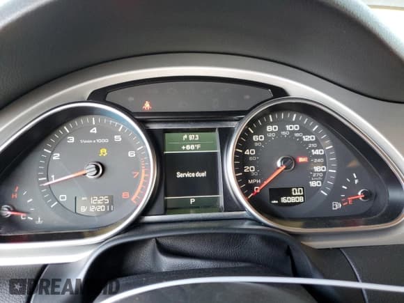 ✅ 2012 Audi Q7 S line • VIN: WA1DGAFE5CD004817 • Lot: 50196165. Wystawiony na Copart z przebiegiem 160 808 mil. Bezpłatny archiwum sprzedaży aukcyjnych z USA i szczegółowy raport historii pojazdu na DreamBid. Zdjęcie 9.