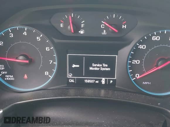 ✅ 2018 Chevrolet Equinox LS • VIN: 2GNAXHEV8J6105629 • Lot: 43307488. Listed on IAAI with 159,507 mi. Free auction sales archive from the USA and detailed vehicle history report at DreamBid. Image 7.