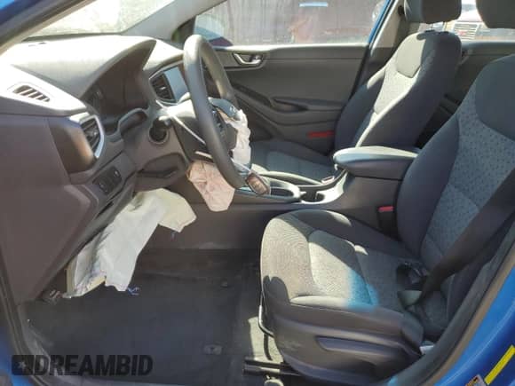 2017 Hyundai Ioniq Blue with VIN KMHC65LC4HU056425, listed as a Copart auction lot 59890914 with 92,212 mi miles and Non repairable. Bid and sale history available at DreamBid. Image 7.