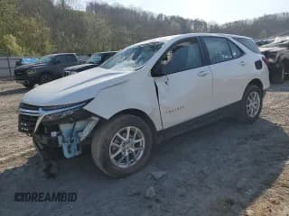✅ 2022 Chevrolet Equinox LS • VIN: 2GNAX5EV1N6126181 • Лот: 53625575. Опубликован ранее на Copart с пробегом 54 585 миль. Бесплатный доступ к архиву аукционных продаж из США и подробный отчёт об истории автомобиля на DreamBid. Изображение 1.