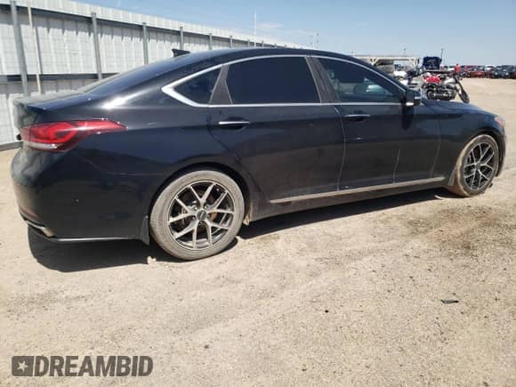 2016 Hyundai Genesis 3.8L z VIN KMHGN4JEXGU125037, wystawiony jako Copart lot #66425874 z przebiegiem 140 824 mil mil oraz Czysty tytuł • Clean title. Historia ofert i sprzedaży dostępna na DreamBid. Obrazek 3.