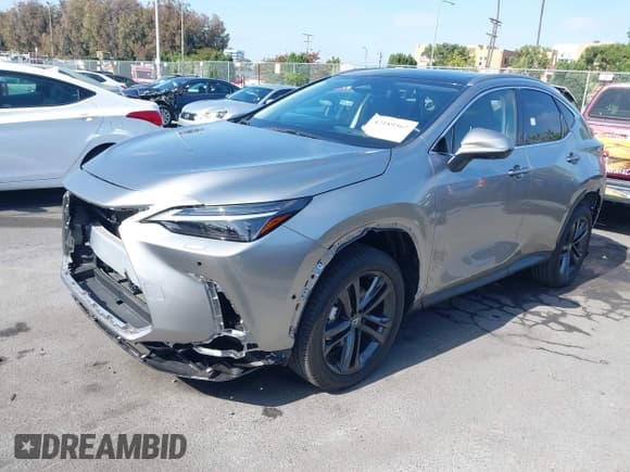 ✅ 2025 Lexus NX 450h+ Luxury • VIN: JTJHKCFZ2S2044140 • Lot: 42189367. Listed on IAAI with 1,955 mi. Free auction sales archive from the USA and detailed vehicle history report at DreamBid. Image 2.