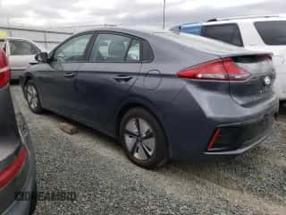 2019 Hyundai Ioniq Blue with VIN KMHC65LC8KU179992, listed as a Copart auction lot 53856223 with 55,655 mi miles and . Bid and sale history available at DreamBid. Image 2.