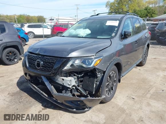 ✅ 2019 Nissan Pathfinder S • VIN: 5N1DR2MM1KC614505 • Lot: 42204321. Listed on IAAI with 96,585 mi. Free auction sales archive from the USA and detailed vehicle history report at DreamBid. Image 6.