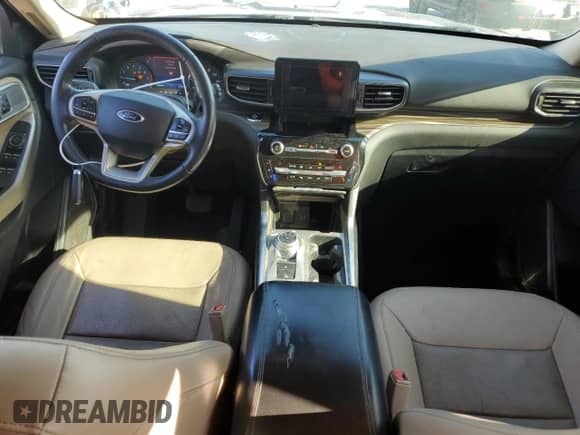 2021 Ford Explorer Limited z VIN 1FMSK7FHXMGA32603, wystawiony jako Copart lot #80862355 z przebiegiem 166 681 mil mil oraz Szkoda całkowita • Salvage title. Historia ofert i sprzedaży dostępna na DreamBid. Obrazek 8.