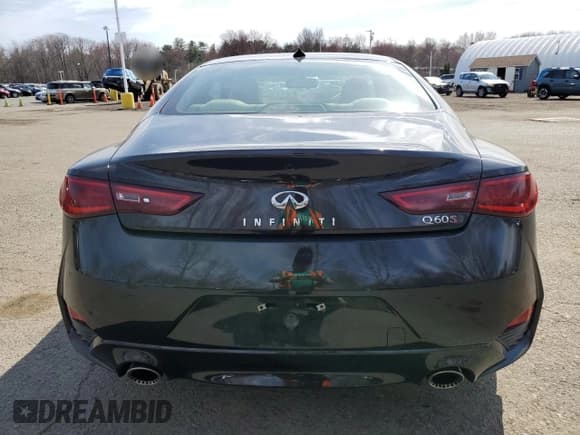 ✅ 2017 Infiniti Q60 Red Sport 400 • VIN: JN1FV7EK2HM611251 • Lot: 55114595. Listed on Copart with 38,479 mi. Free auction sales archive from the USA and detailed vehicle history report at DreamBid. Image 6.