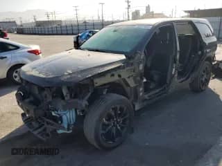 2020 Dodge Durango GT with VIN 1C4RDHDG4LC129671, listed as a Copart auction lot 80877665 with 96,061 mi miles and Salvage title. Bid and sale history available at DreamBid. Image 1.