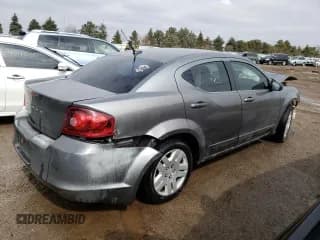 ✅ 2012 Dodge Avenger SE • VIN: 1C3CDZAB6CN193790 • Lot: 45013963. Wystawiony na Copart z przebiegiem 85 779 mil. Bezpłatny archiwum sprzedaży aukcyjnych z USA i szczegółowy raport historii pojazdu na DreamBid. Zdjęcie 3.