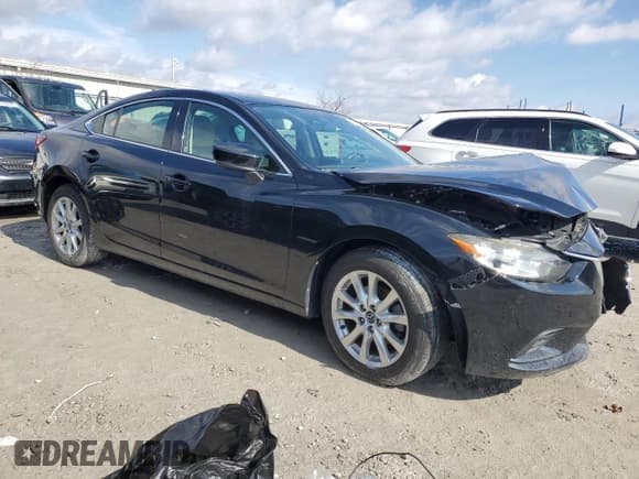 ✅ 2017 Mazda 6 Sport • VIN: JM1GL1U57H1153840 • Lot: 46702025. Wystawiony na Copart z przebiegiem 58 571 mil. Bezpłatny archiwum sprzedaży aukcyjnych z USA i szczegółowy raport historii pojazdu na DreamBid. Zdjęcie 4.