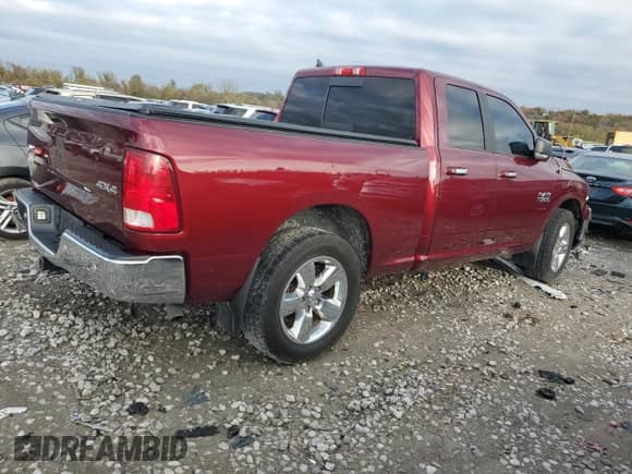 2018 Ram 1500 SLT with VIN 1C6RR7GG0JS218610, listed as a Copart auction lot 79170104 with 73,599 mi miles and Salvage title. Bid and sale history available at DreamBid. Image 3.