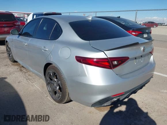 ✅ 2019 Alfa Romeo Giulia Ti Lusso • VIN: ZARFAMBN8K7600868 • Lot: 43840457. Listed on IAAI with 69,372 mi. Free auction sales archive from the USA and detailed vehicle history report at DreamBid. Image 3.