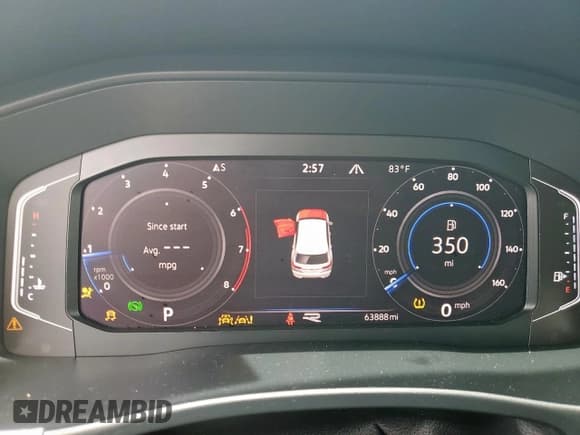 ✅ 2022 Volkswagen Atlas SEL R-Line • VIN: 1V2SE2CA2NC216804 • Lot: 62326415. Wystawiony na Copart z przebiegiem 63 888 mil. Bezpłatny archiwum sprzedaży aukcyjnych z USA i szczegółowy raport historii pojazdu na DreamBid. Zdjęcie 9.