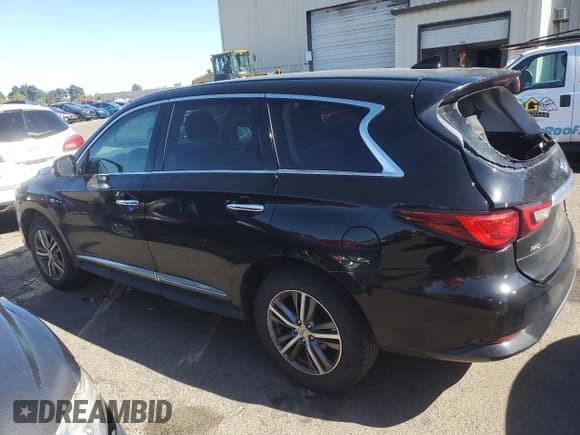 ✅ 2019 Infiniti QX60 Luxe • VIN: 5N1DL0MMXKC568095 • Лот: 80844845. Опубликован ранее на Copart с пробегом 87 825 миль. Бесплатный доступ к архиву аукционных продаж из США и подробный отчёт об истории автомобиля на DreamBid. Изображение 2.