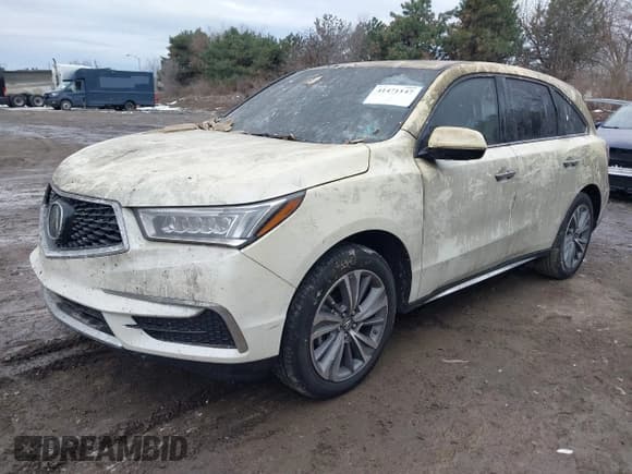 ✅ 2018 Acura MDX Technology • VIN: 5J8YD3H59JL002405 • Лот: 41471147. Опубликован ранее на IAAI с пробегом 82 489 миль. Бесплатный доступ к архиву аукционных продаж из США и подробный отчёт об истории автомобиля на DreamBid. Изображение 2.