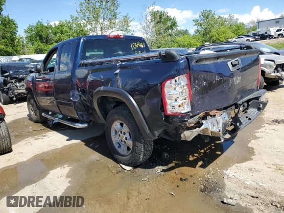 ✅ 2008 Chevrolet Silverado 1500 LTZ • VIN: 2GCEK19J981265999 • Lot: 54512494. Listed on Copart with Not provided. Free auction sales archive from the USA and detailed vehicle history report at DreamBid. Image 2.