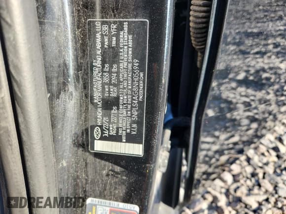 ✅ 2022 Hyundai Elantra SEL • VIN: 5NPLS4AG8NH056949 • Лот: 81089225. Опубликован ранее на Copart с пробегом 109 102 миль. Бесплатный доступ к архиву аукционных продаж из США и подробный отчёт об истории автомобиля на DreamBid. Изображение 13.