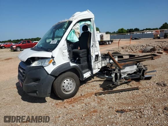 ✅ 2023 Ram ProMaster • VIN: 3C7WRVLG4PE531387 • Лот: 60713315. Опубликован ранее на Copart с пробегом 84 525 миль. Бесплатный доступ к архиву аукционных продаж из США и подробный отчёт об истории автомобиля на DreamBid. Изображение 1.