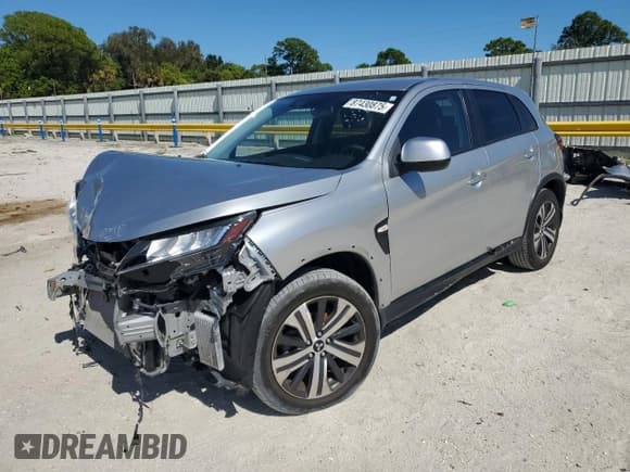 ✅ 2022 Mitsubishi Outlander ES • VIN: JA4APUAU5NU021929 • Лот: 87430875. Опубликован ранее на Copart с пробегом 54 578 миль. Бесплатный доступ к архиву аукционных продаж из США и подробный отчёт об истории автомобиля на DreamBid. Изображение 1.