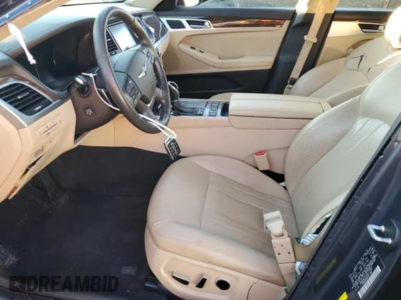 ✅ 2017 Genesis G80 3.8L • VIN: KMHGN4JEXHU177463 • Lot: 86425665. Listed on Copart with 93,670 mi. Free auction sales archive from the USA and detailed vehicle history report at DreamBid. Image 7.