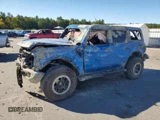 ✅ 2023 Ford Bronco Badlands • VIN: 1FMEE5DP4PLB61547 • Лот: 84706165. Опубликован ранее на Copart с пробегом 28 826 миль. Бесплатный доступ к архиву аукционных продаж из США и подробный отчёт об истории автомобиля на DreamBid. Изображение 1.