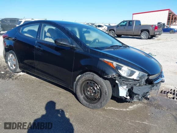 ✅ 2016 Hyundai Elantra SE • VIN: KMHDH4AEXGU502850 • Lot: 43410354. Listed on IAAI with 60,565 mi. Free auction sales archive from the USA and detailed vehicle history report at DreamBid. Image 1.