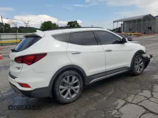 2018 Hyundai Santa Fe Ultimate z VIN 5XYZW4LA0JG550361, wystawiony jako Copart lot #63779115 z przebiegiem 102 285 mil mil oraz Szkoda całkowita • Salvage title. Historia ofert i sprzedaży dostępna na DreamBid. Obrazek 3.