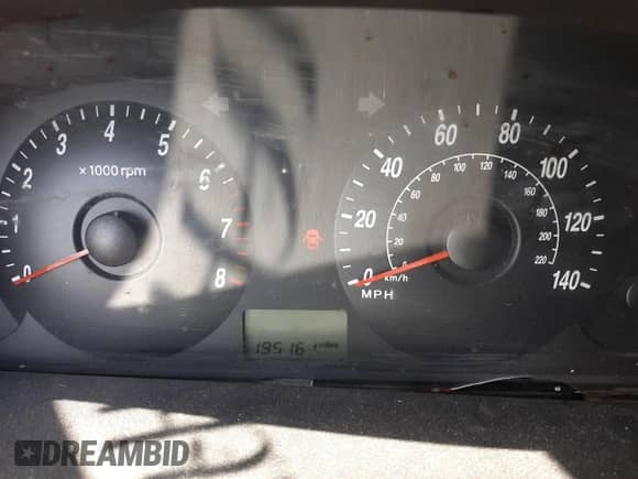 2005 Hyundai Elantra GLS with VIN KMHDN46D35U960512, listed as a Copart auction lot 54788115 with 195,161 mi miles and Salvage title. Bid and sale history available at DreamBid. Image 9.