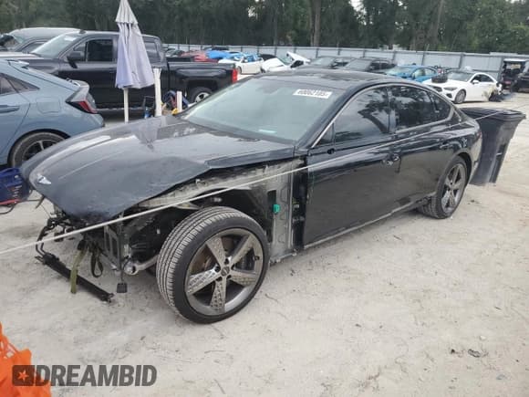 ✅ 2023 Genesis G80 Sport • VIN: KMTGB4SD9PU165484 • Lot: 60062105. Listed on Copart with 31,196 mi. Free auction sales archive from the USA and detailed vehicle history report at DreamBid. Image 1.