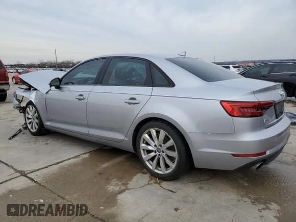 ✅ 2017 Audi A4 ultra Premium • VIN: WAUGMAF42HN044418 • Lot: 45340035. Listed on Copart with Not provided. Free auction sales archive from the USA and detailed vehicle history report at DreamBid. Image 2.