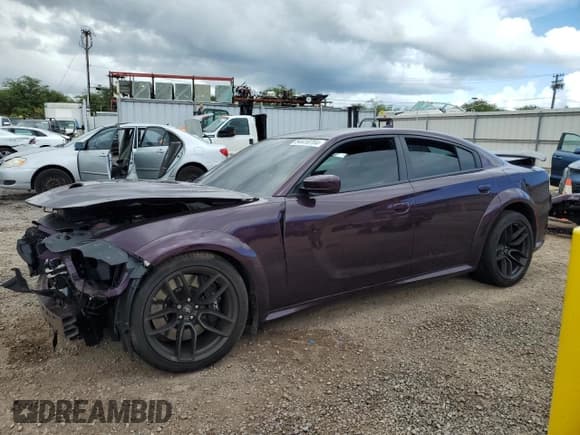 ✅ 2022 Dodge Charger Scat Pack Widebody • VIN: 2C3CDXGJ6NH186224 • Lot: 54418704. Wystawiony na Copart z przebiegiem 4 597 mil. Bezpłatny archiwum sprzedaży aukcyjnych z USA i szczegółowy raport historii pojazdu na DreamBid. Zdjęcie 1.