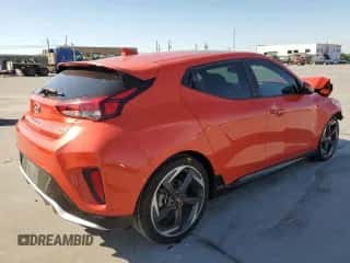 2020 Hyundai Veloster Turbo с VIN KMHTH6AB4LU030250, выставлен на аукционе Copart как лот 74720414 с пробегом 64 548 миль миль и Списание • Salvage title. История ставок и продаж доступна на DreamBid. Изображение 3.