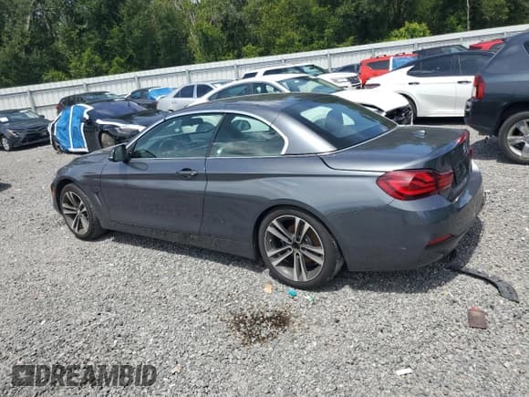 ✅ 2020 BMW 4 Series 430i • VIN: WBA4Z1C00L5N71307 • Lot: 71064795. Listed on Copart with 56,441 mi. Free auction sales archive from the USA and detailed vehicle history report at DreamBid. Image 2.