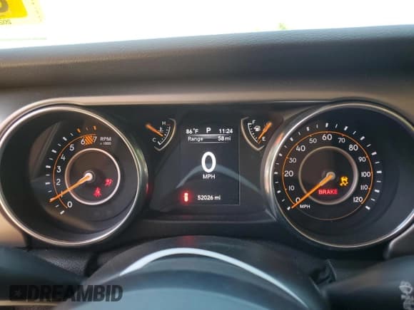 ✅ 2020 Jeep Wrangler Willys • VIN: 1C4GJXAN6LW181086 • Lot: 61306724. Listed on Copart with 52,026 mi. Free auction sales archive from the USA and detailed vehicle history report at DreamBid. Image 9.