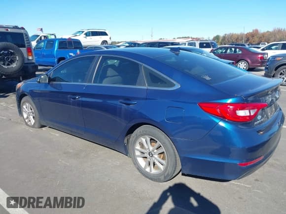 ✅ 2016 Hyundai Sonata SE • VIN: 5NPE24AF6GH336534 • Lot: 43669036. Listed on IAAI with 160,160 mi. Free auction sales archive from the USA and detailed vehicle history report at DreamBid. Image 3.