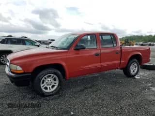 2004 Dodge Dakota Sport с VIN 1D7HL38KX4S685089, выставлен на аукционе Copart как лот 54729285 с пробегом 243 921 миль миль и На запчасти • Non repairable. История ставок и продаж доступна на DreamBid. Изображение 1.