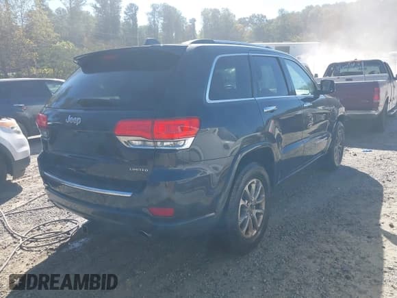 ✅ 2014 Jeep Grand Cherokee Limited • VIN: 1C4RJEBG9EC373961 • Lot: 43491205. Listed on IAAI with 150,485 mi. Free auction sales archive from the USA and detailed vehicle history report at DreamBid. Image 4.