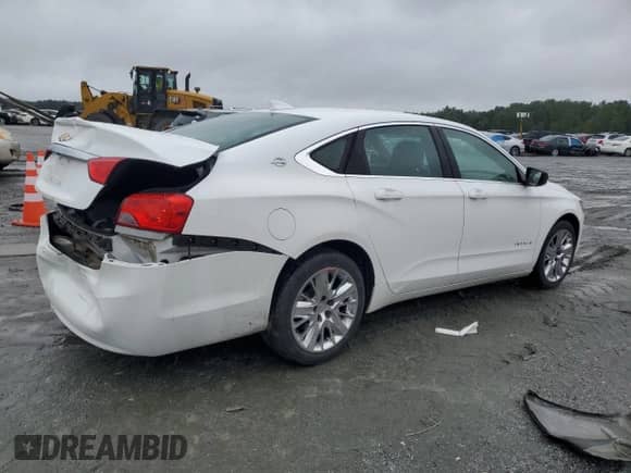 2018 Chevrolet Impala LS with VIN 2G11X5SA2J9166314, listed as a Copart auction lot 67401215 with 106,367 mi miles and Salvage title. Bid and sale history available at DreamBid. Image 3.