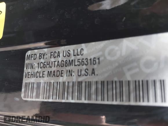 ✅ 2021 Jeep Gladiator Willys • VIN: 1C6HJTAG8ML563161 • Lot: 40311666. Wystawiony na IAAI z przebiegiem 48 521 mil. Bezpłatny archiwum sprzedaży aukcyjnych z USA i szczegółowy raport historii pojazdu na DreamBid. Zdjęcie 9.