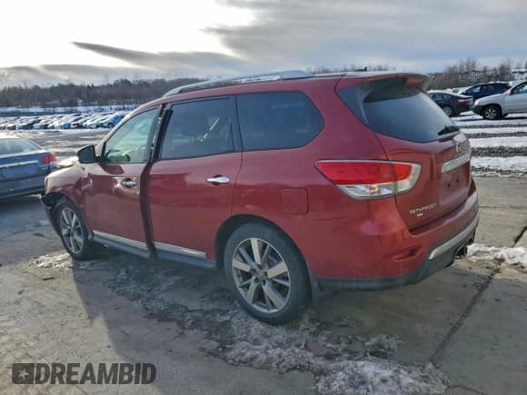 ✅ 2013 Nissan Pathfinder SL • VIN: 5N1AR2MM1DC676900 • Lot: 94918895. Listed on Copart with 171,356 mi. Free auction sales archive from the USA and detailed vehicle history report at DreamBid. Image 2.