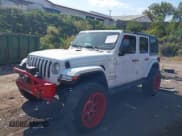 ✅ 2018 Jeep Wrangler Unlimited Sahara • VIN: 1C4HJXEG7JW174936 • Lot: 43343701. Listed on IAAI with 136,409 mi. Free auction sales archive from the USA and detailed vehicle history report at DreamBid. Image 2.