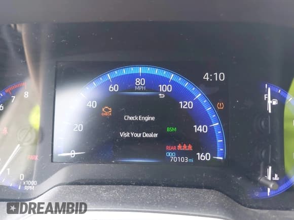 ✅ 2019 Toyota Corolla SE • VIN: JTNK4RBE2K3037963 • Лот: 43045140. Опубликован ранее на IAAI с пробегом 70 103 миль. Бесплатный доступ к архиву аукционных продаж из США и подробный отчёт об истории автомобиля на DreamBid. Изображение 7.