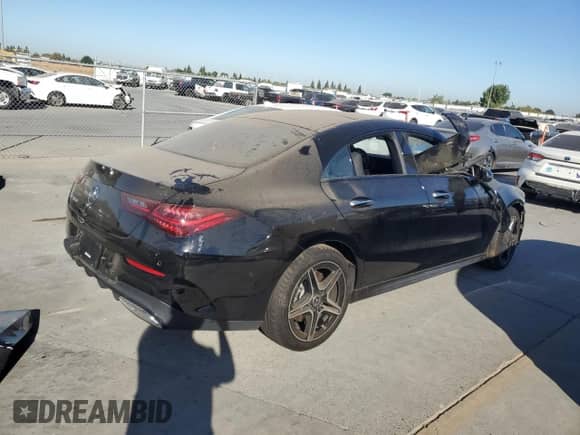 2024 Mercedes-Benz CLA 250 с VIN W1K5J4GB5RN468927, выставлен на аукционе Copart как лот 74131494 с пробегом 5 662 миль миль и Списание • Salvage title. История ставок и продаж доступна на DreamBid. Изображение 3.