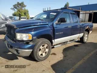 2005 Dodge 1500 SLT с VIN 1D7HU18D55S132726, выставлен на аукционе Copart как лот 75679724 с пробегом Не указан миль и Чистый • Clean title. История ставок и продаж доступна на DreamBid. Изображение 1.