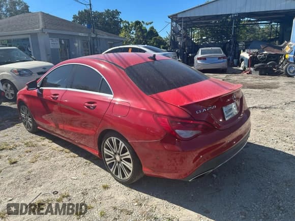✅ 2017 Mercedes-Benz CLA 250 • VIN: WDDSJ4EB9HN439077 • Lot: 91318825. Listed on Copart with 94,035 mi. Free auction sales archive from the USA and detailed vehicle history report at DreamBid. Image 3.