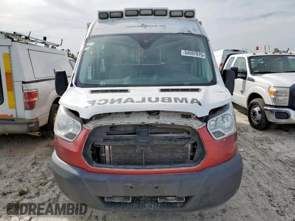 ✅ 2018 Ford Transit • VIN: 1FDYR2CM7JKA80501 • Lot: 54597915. Listed on Copart with 353,695 mi. Free auction sales archive from the USA and detailed vehicle history report at DreamBid. Image 5.
